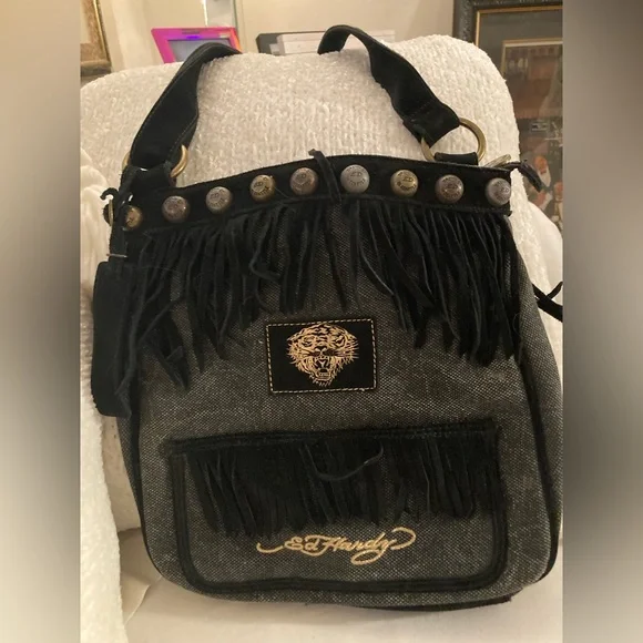 Ed Hardy Bags Ed Hardy Fringe Crossbody Poshmark